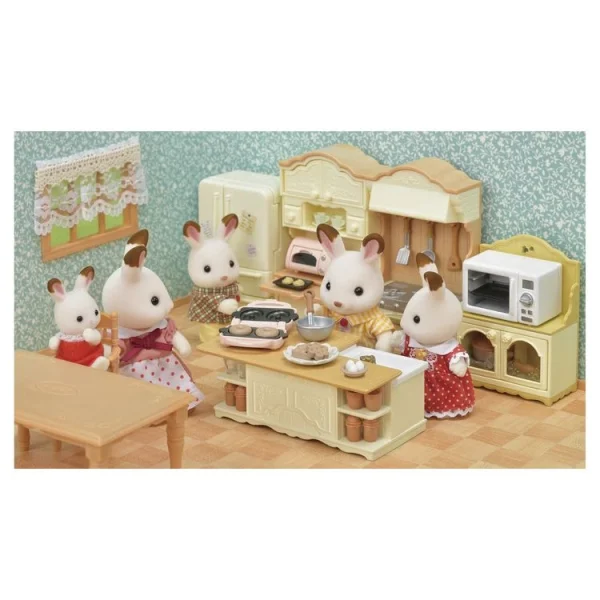 Epoch D’Enfance Meuble De Cuisine Et Accessoires – Sylvanian Families 6