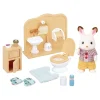 Epoch D’Enfance 5015 – Frère Lapin Chocolat Toilettes – Sylvanian Families 17