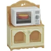 Epoch D’Enfance Buffet Micro Ondes Sylvanian Families 11