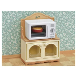 Epoch D’Enfance Buffet Micro Ondes Sylvanian Families 11