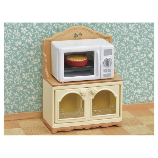 Epoch D’Enfance Buffet Micro Ondes Sylvanian Families 4