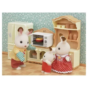 Epoch D’Enfance Buffet Micro Ondes Sylvanian Families 15