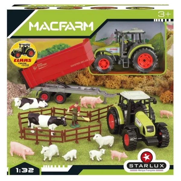 MBI Coffret Ferme + Tracteur CLA 1