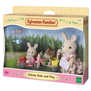 Epoch D’Enfance 5040 – Tricycle Et Mini Voiture Bébés – Sylvanian Families 11