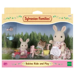 Epoch D’Enfance 5040 – Tricycle Et Mini Voiture Bébés – Sylvanian Families 13