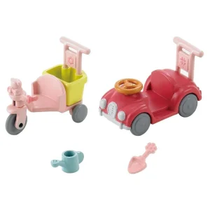 Epoch D’Enfance 5040 – Tricycle Et Mini Voiture Bébés – Sylvanian Families 15