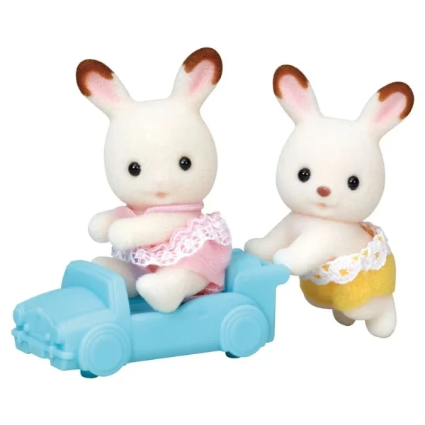 Epoch D’Enfance Les Jumeaux Lapins Chocolat Sylvanian Families 1