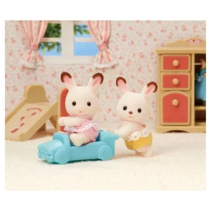 Epoch D’Enfance Les Jumeaux Lapins Chocolat Sylvanian Families 7