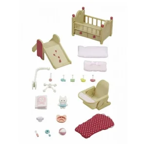 Sylvanian Families 5436 Le Set Chambre Bebe 9