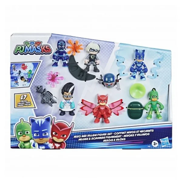 HASBRO Pyjamasques Coffret Héros Et Méchants 1