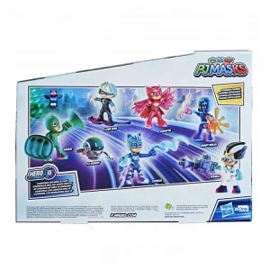 HASBRO Pyjamasques Coffret Héros Et Méchants 9