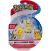 BANDAI Pokémon – Pack De 2 Figurines 5 Cm – Mimiqui Et Pikachu 8