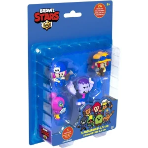 LANSAY Brawl Stars 5 Figurines 4,5cm #3 6