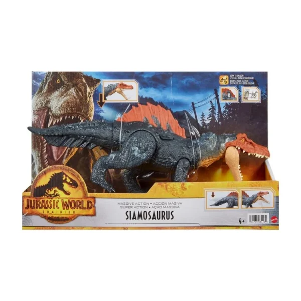 JURASSIC WORLD Siamosaurus Méga Action Jurassic World 1