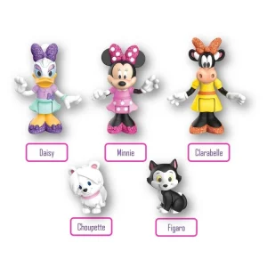 GP TOYS Minnie – Coffret 5 Figurines 7.5 Cm Articulées 7