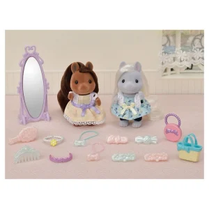 Epoch D’Enfance 5650 Les Amis Poney Et Leurs Kits De Coiffure – Sylvanian Families 10