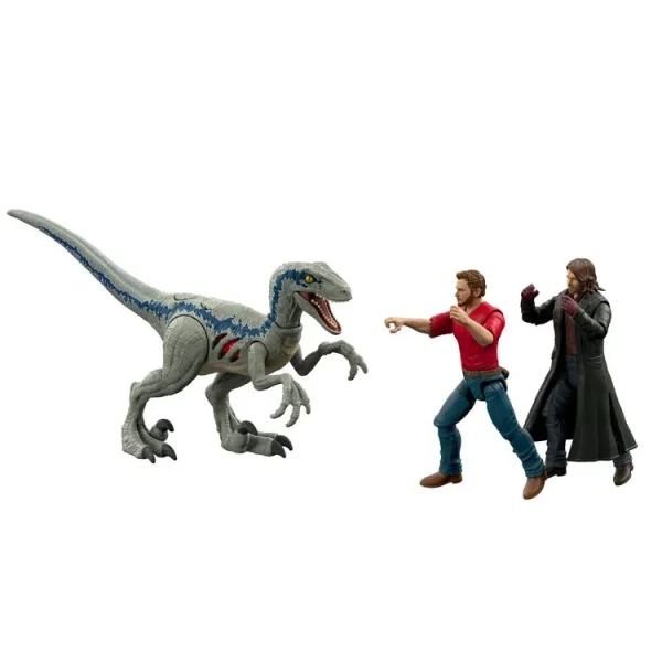 JURASSIC WORLD Jurassic World Dominion Owen Et Vélociraptor Blue 3