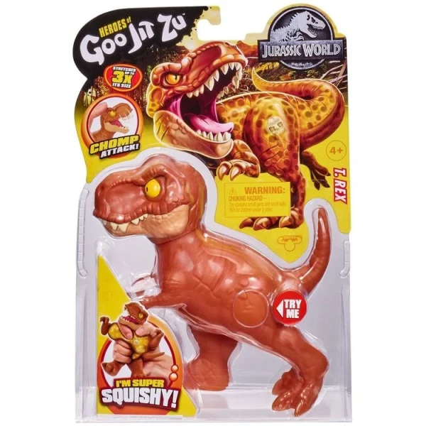 MOOSE TOYS Figurines Dinosaure Jurassic World T-Rex14 Cm Goo Jit Zu 1