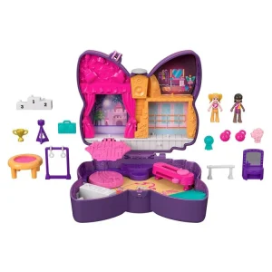 POLLY POCKET Mini Poupée Polly Pocket – Coffret Scène Pailletée 10