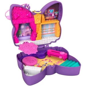 POLLY POCKET Mini Poupée Polly Pocket – Coffret Scène Pailletée 16