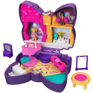 POLLY POCKET Mini Poupée Polly Pocket – Coffret Scène Pailletée 18