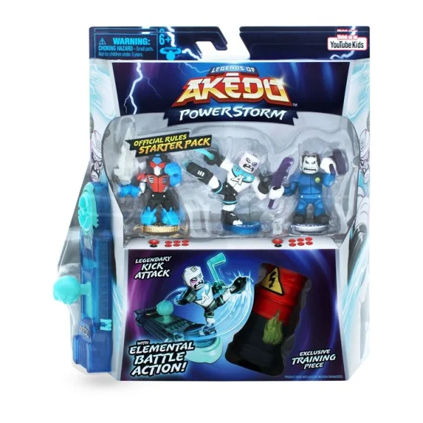 MOOSE TOYS Pack Entraînement Akedo PowerStorm Kick Attack 1