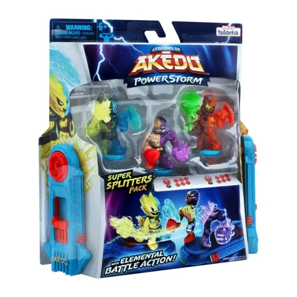 MOOSE TOYS Pack Entraînement Akedo PowerStorm Kick Attack 3