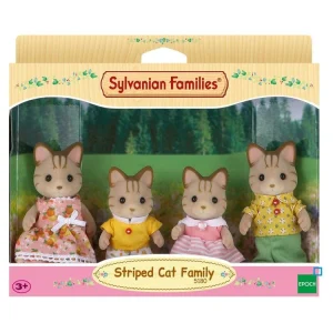 Epoch D’Enfance 5180 – Famille Chat Tigre – Sylvanian Families 7