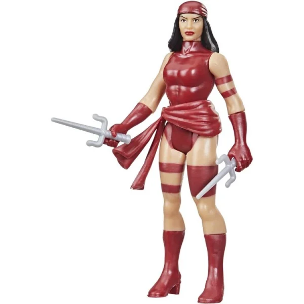 HASBRO Figurine Rétro Marvel Elektra 10 Cm 1