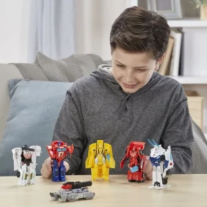 HASBRO Transformers Cyberverse – Asst De Jouets à Conversion Optimus Prime 9