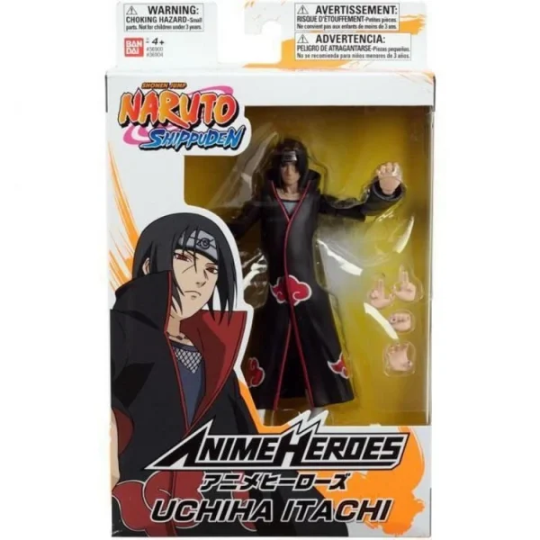 BANDAI Figurine 17 Cm Anime Heroes – Uchiha Itachi 1