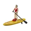 Bruder Figurine Bworld : Maître-nageur Avec Stand Up Paddle 11