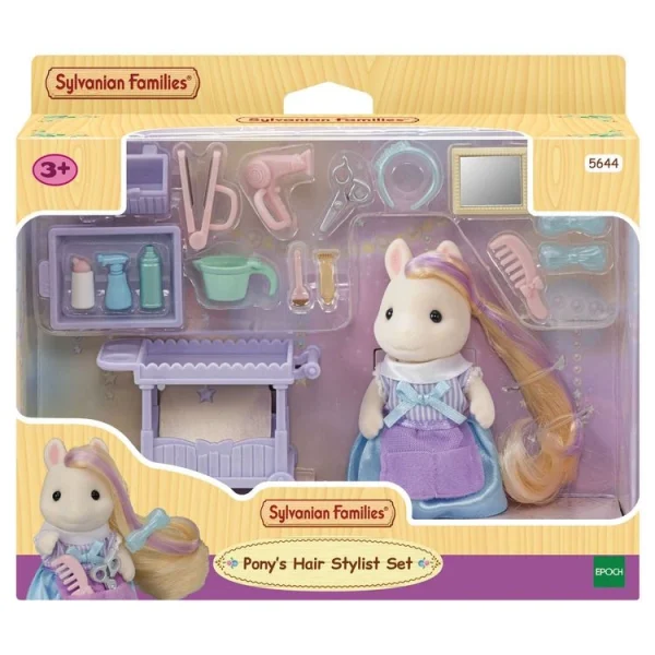 Epoch D’Enfance 5644 La Maman Poney Et Son Kit De Coiffure – Sylvanian Families 1