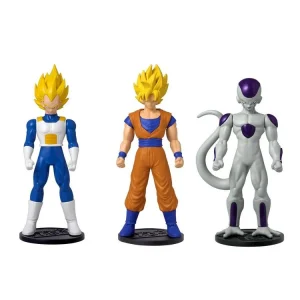 BANDAI Pack De 3 Figurines Flash – DBZ 6