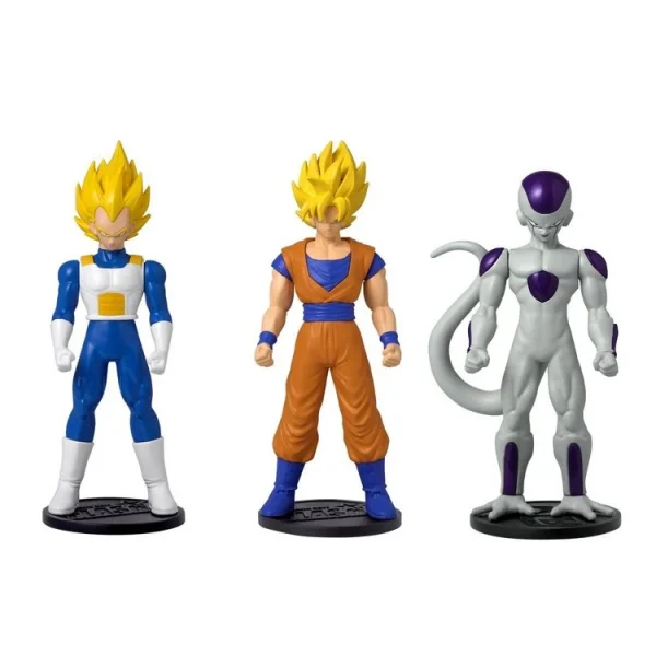 BANDAI Pack De 3 Figurines Flash – DBZ 3