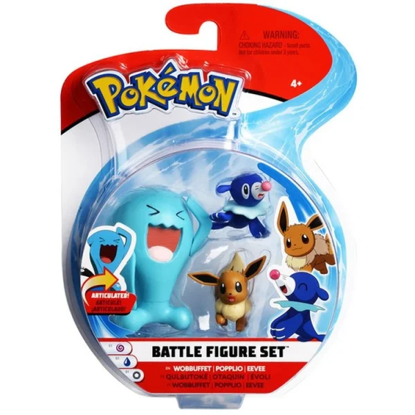 BANDAI Pack De 3 Figurines Pokémon 1