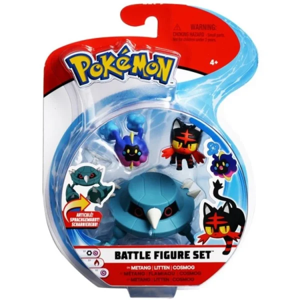 BANDAI Pack De 3 Figurines Pokémon 5