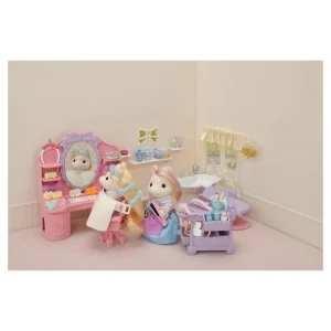 Epoch D’Enfance 5644 La Maman Poney Et Son Kit De Coiffure – Sylvanian Families 18