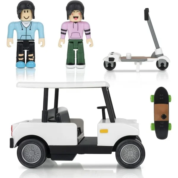 JAZWARES Figurines Roblox Avec Chariot De Golf 1