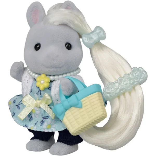 Epoch D’Enfance 5650 Les Amis Poney Et Leurs Kits De Coiffure – Sylvanian Families 6