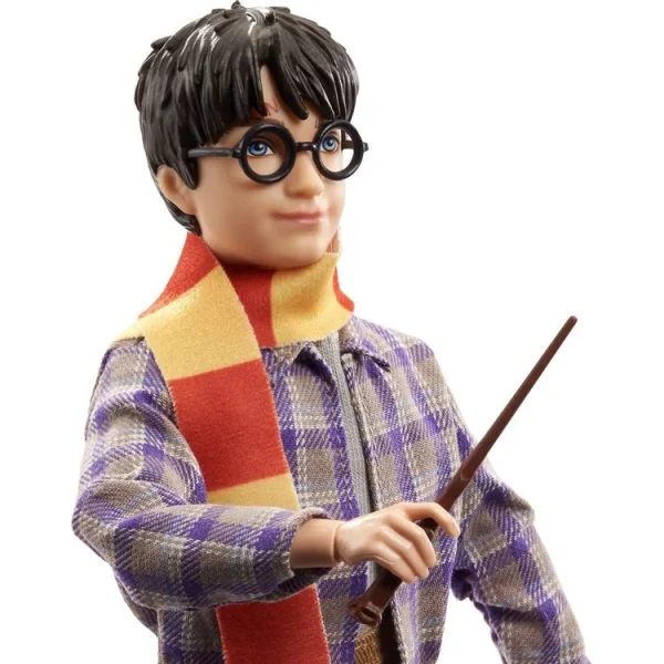 HARRY POTTER Coffret Poupée Mannequin Harry Potter – Quai 9 3/4 3