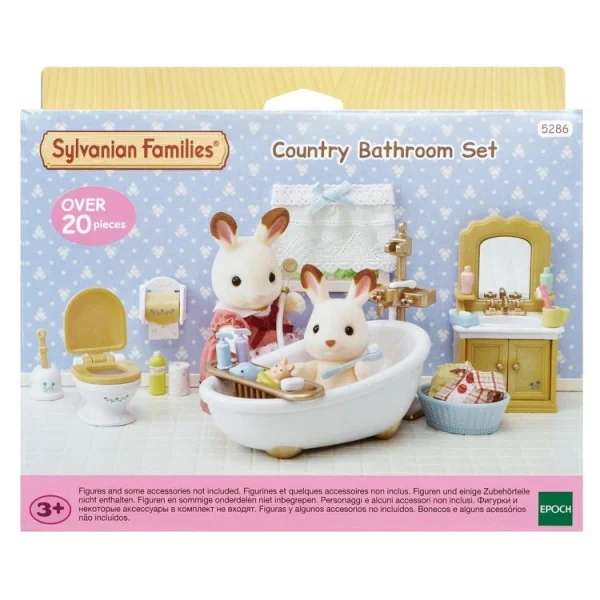 Epoch D’Enfance 5286 – Le Set Salle De Bain – Sylvanian Families 1