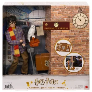 HARRY POTTER Coffret Poupée Mannequin Harry Potter – Quai 9 3/4 11