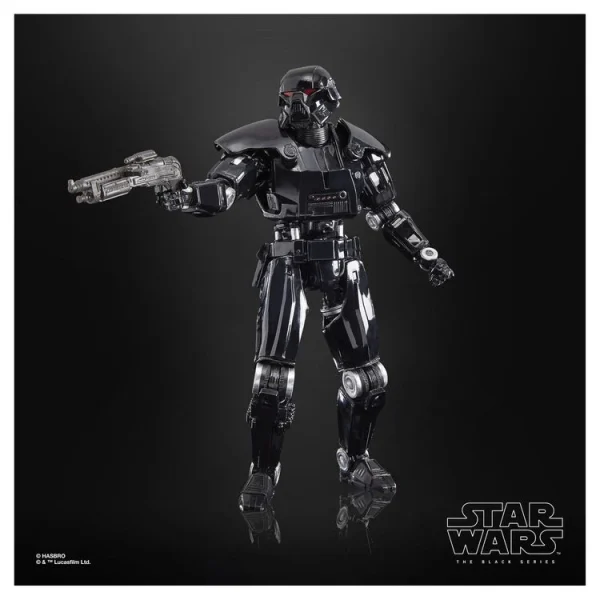 HASBRO Figurine Deluxe Star Wars The Black Series Dark Trooper 6