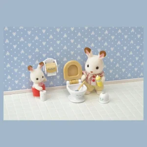 Epoch D’Enfance 5286 – Le Set Salle De Bain – Sylvanian Families 13