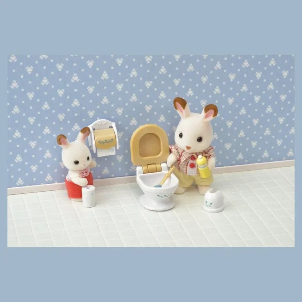 Epoch D’Enfance 5286 – Le Set Salle De Bain – Sylvanian Families 5