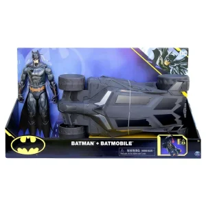 SPIN MASTER Pack Batmobile + Figurine 30 Cm Batman 8