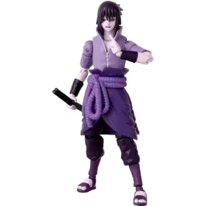 BANDAI Figurine Uchiwa Sasuke Rinnegan/Mangekyo Sharingan 17 Cm Naruto Shippuden Anime Heroes 9