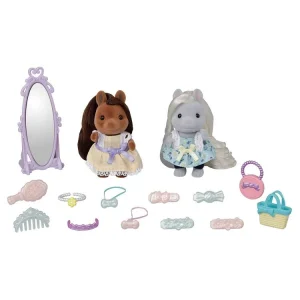 Epoch D’Enfance 5650 Les Amis Poney Et Leurs Kits De Coiffure – Sylvanian Families 18