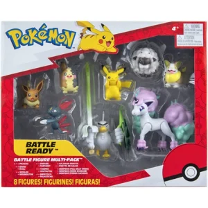 BANDAI Pack De 8 Figurines Pokémon Collection N°7 6